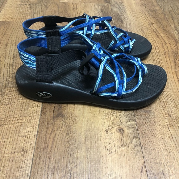 SOLD—-CHACO Chaco ZX/3 Yampa Sand Dune Blue - Picture 3 of 4